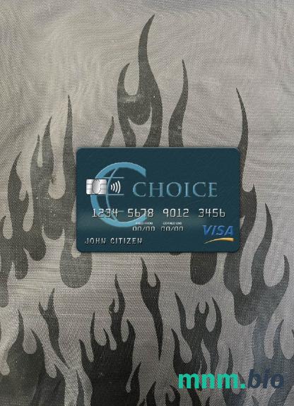 Belize Choice bank wygląd zdjęcia karty wizowej skan PSD + zdjęcie